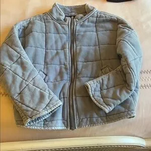 Dex Light Blue Quilted Jacket